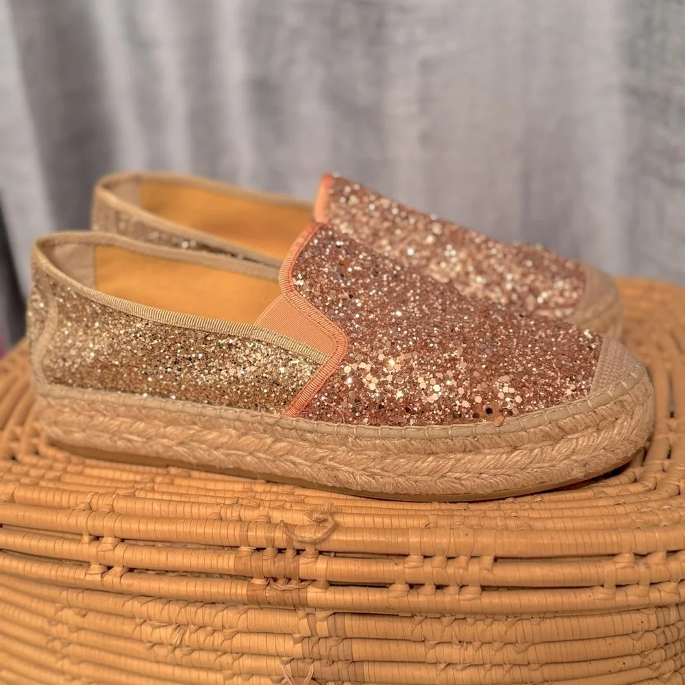VIDORRETA  Glitter | Gold & Rosegold | Shoes Size 40